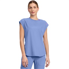 AMP Round Neck Scrub Top